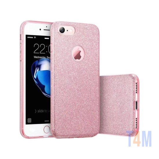 CAPA PREMIUM BLING SPARKLING PARA IPHONE XS ROSA